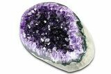 Sparkly, Dark Purple Amethyst Geode - Uruguay #378171-2